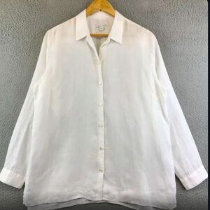 J Jill Love Linen Essential Shirt